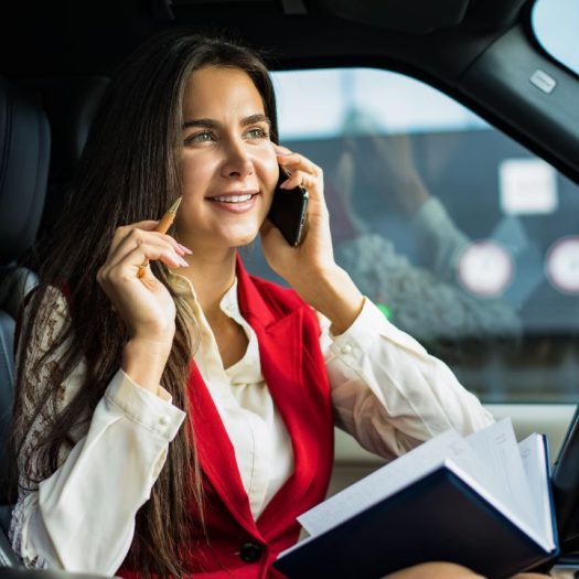 Woman On A Phone